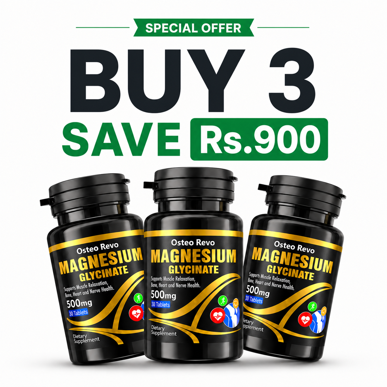 Magnesium Glycinate Discount Bundle